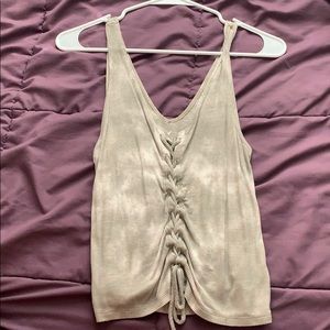 Light green wash tank from American Eagle.